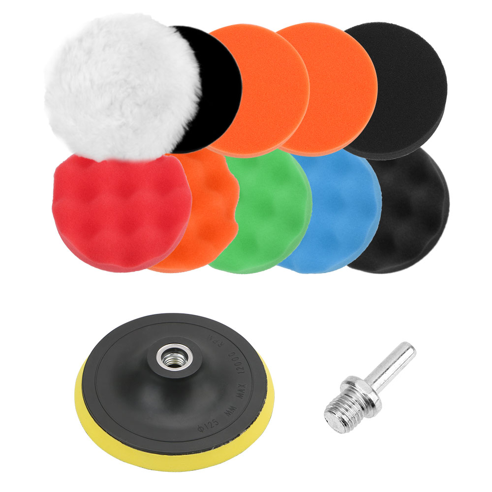 12pcs/set Aksesoris Poles Mobi - Polish Pad Set Buffer ulasan dan harga