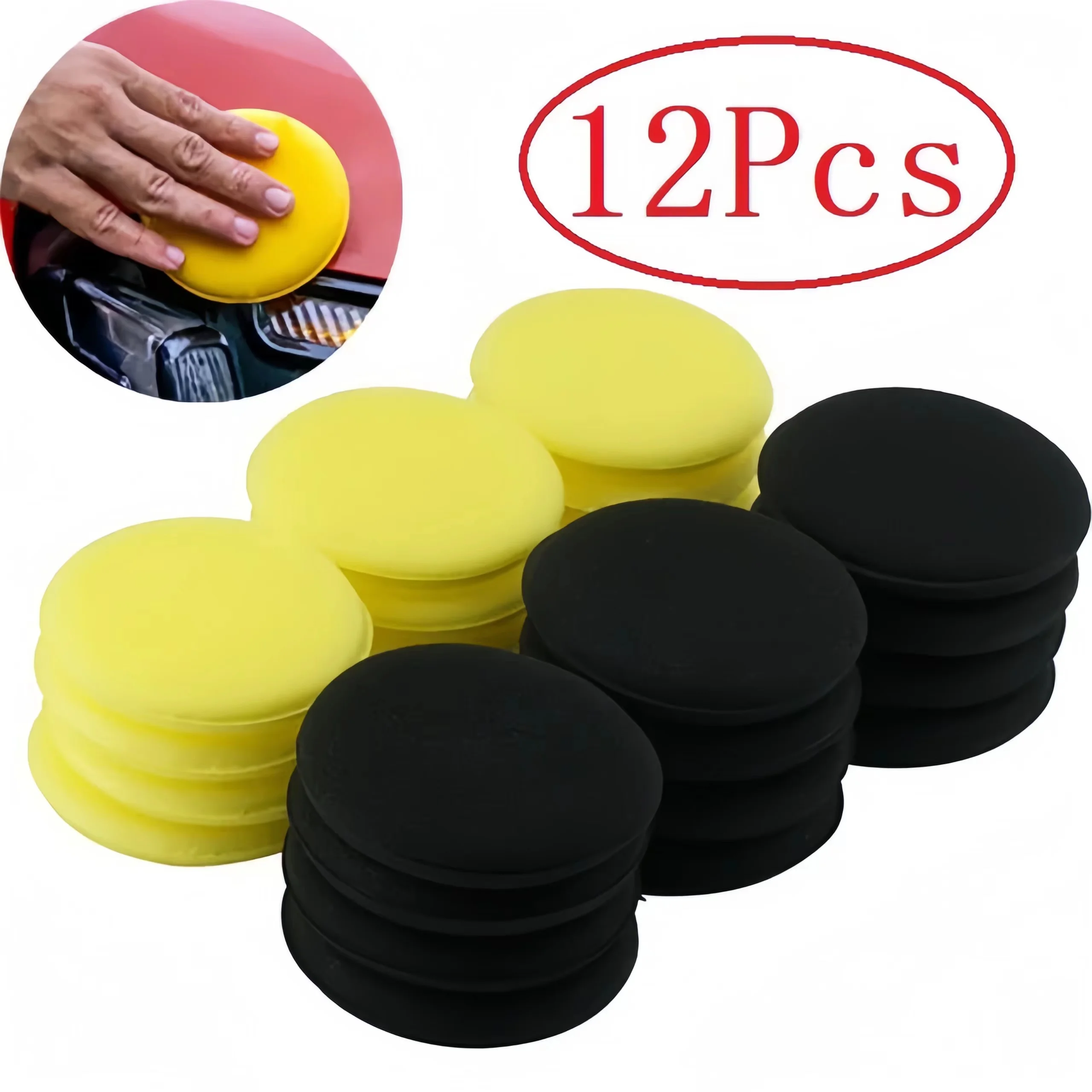 12 Buah Bantalan Spons Busa Po - Wax Applicator Pad ulasan dan harga